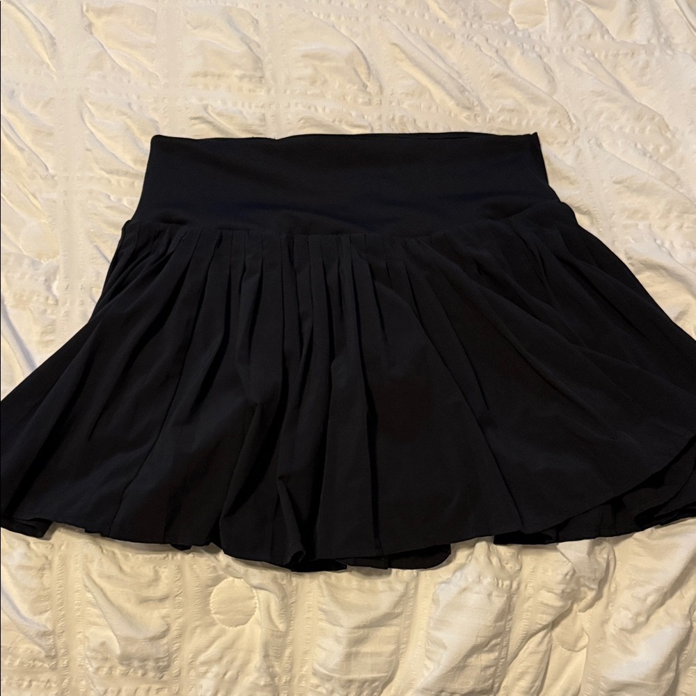 Tennis/Pickleball Black Women's Skort